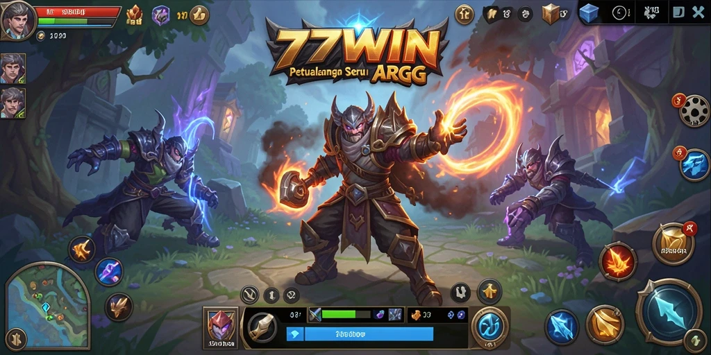 Gameplay ARPG yang menegangkan di 77WIN, penuh aksi dan petualangan.