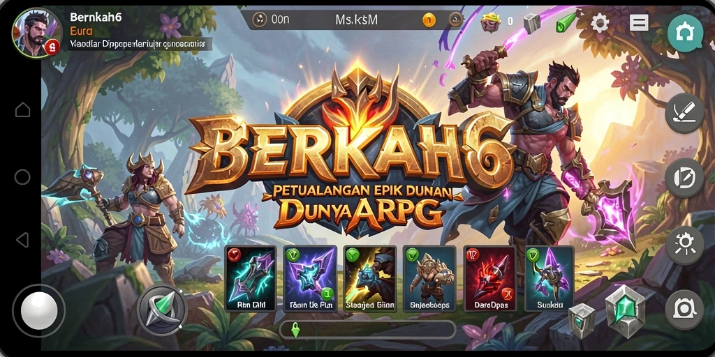 Tangkapan layar gameplay yang memukau dalam dunia ARPG.