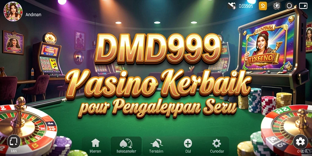 Tampilan menarik permainan kasino di DMD999 dengan grafis yang mengesankan.