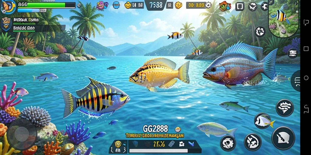 Tampilan gameplay GG288 dengan grafis yang menakjubkan.