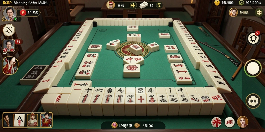Menampilkan gameplay Mahjong yang menantang dan seru.