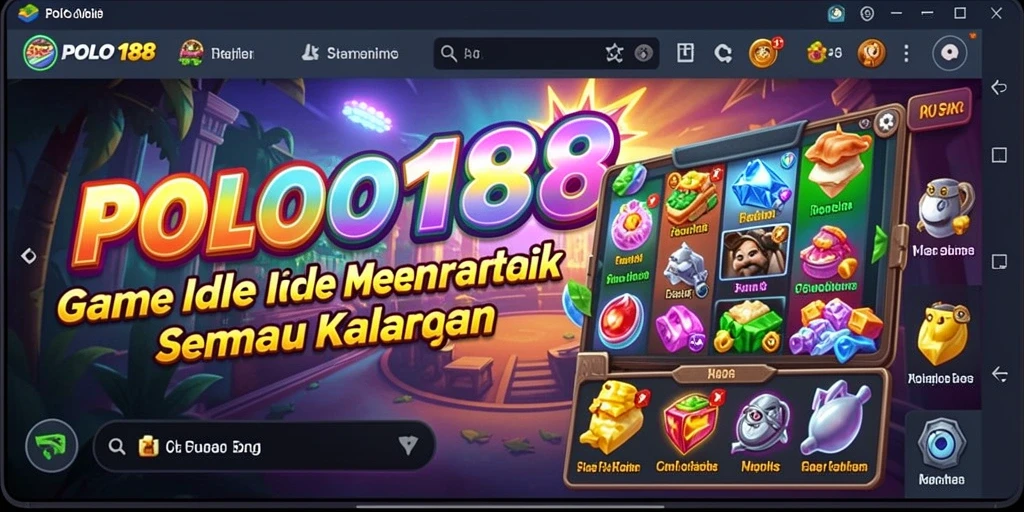Tampilan gameplay <strong>POLO188</strong> yang memukau dan santai.