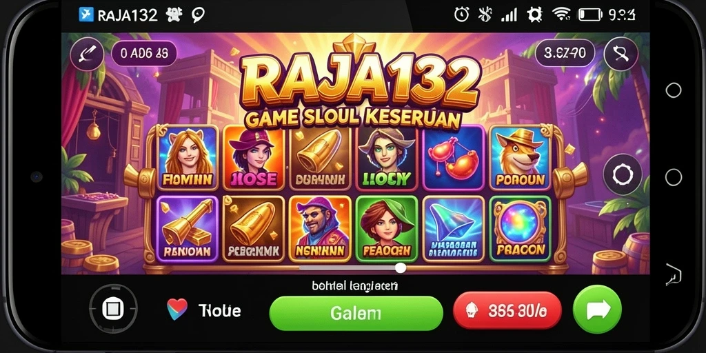Tangkapan layar menarik dari gameplay seru di RAJA132.