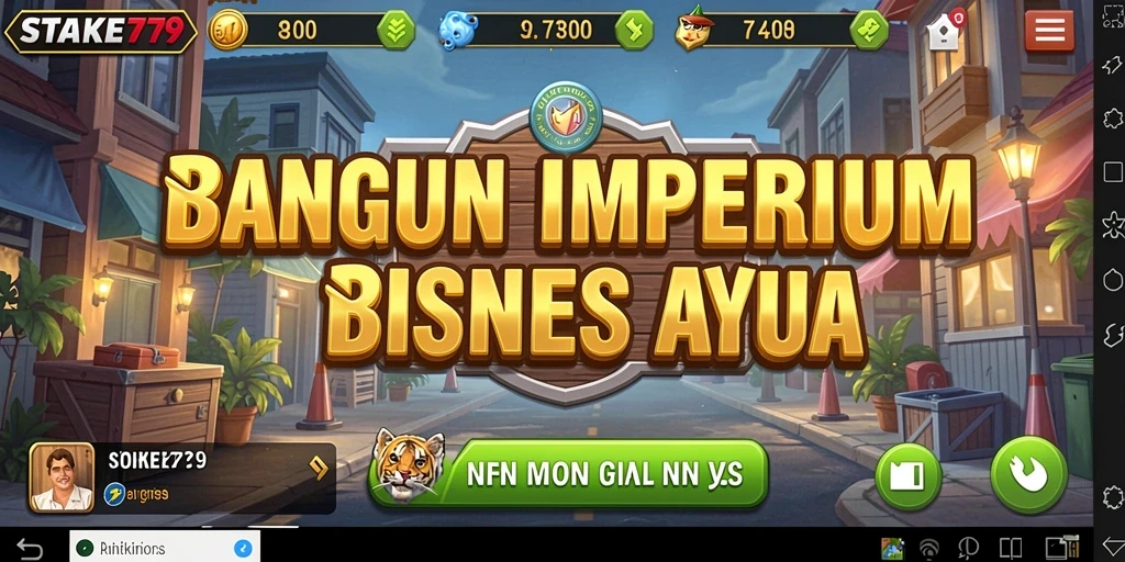 Screenshot utama STAKE779 menampilkan gameplay seru Tycoon.